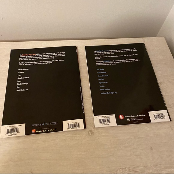 Hal Leonard ZZ Top (#99) & AC/DC (#119) Classics No CD Or Audio Included Good - Picture 2 of 11